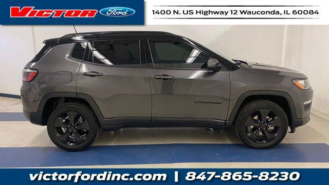 used 2021 Jeep Compass car, priced at $21,400