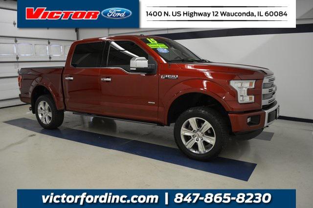 used 2015 Ford F-150 car, priced at $27,800