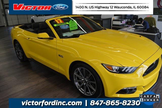 used 2017 Ford Mustang car, priced at $32,700