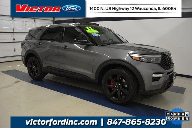 used 2022 Ford Explorer car, priced at $44,700