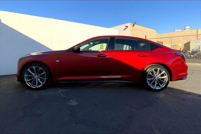 new 2025 Cadillac CT5 car, priced at $54,910