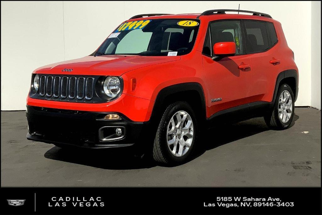 used 2018 Jeep Renegade car, priced at $14,996