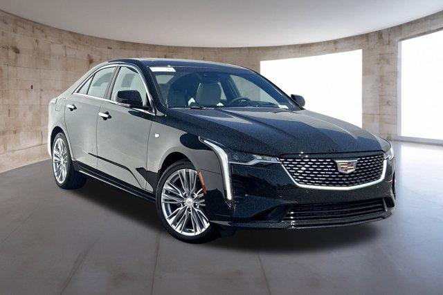 new 2025 Cadillac CT4 car, priced at $50,705