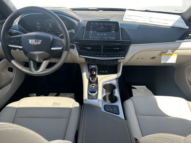 new 2025 Cadillac CT4 car, priced at $50,705