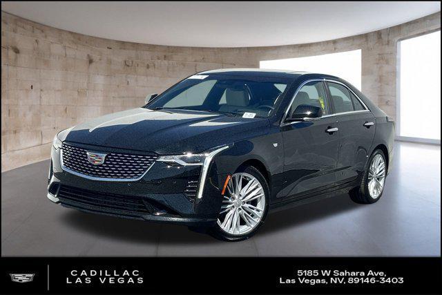 new 2025 Cadillac CT4 car, priced at $50,705