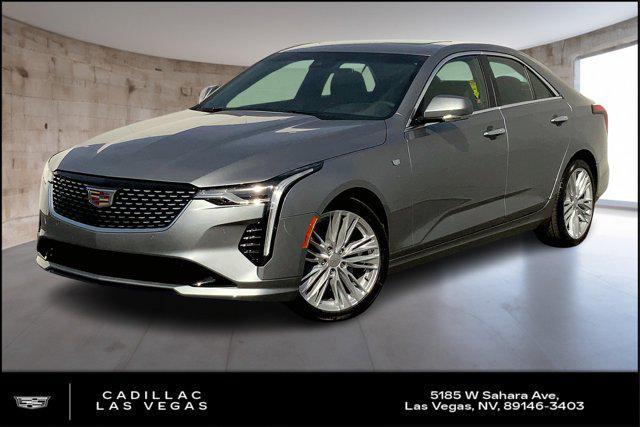 new 2025 Cadillac CT4 car, priced at $47,862