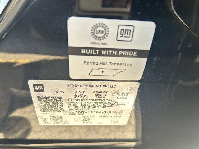 new 2025 Cadillac XT5 car, priced at $55,639