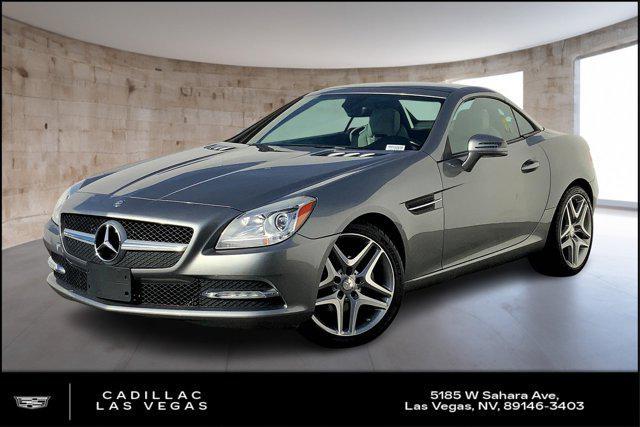 used 2015 Mercedes-Benz SLK-Class car, priced at $16,999