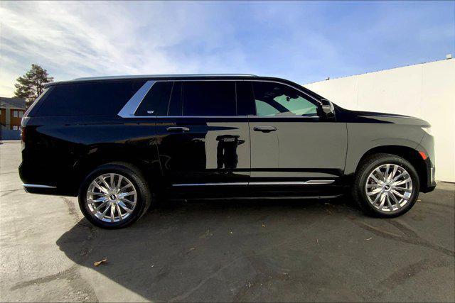 used 2023 Cadillac Escalade ESV car, priced at $74,888