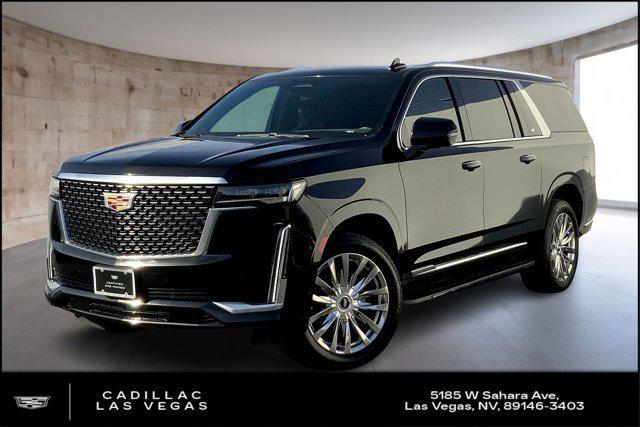 used 2023 Cadillac Escalade ESV car, priced at $74,888