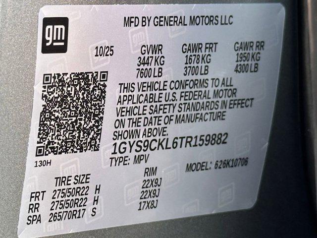 new 2026 Cadillac Escalade car, priced at $111,424