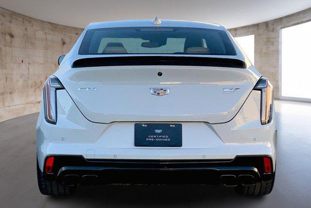 used 2023 Cadillac CT4-V car, priced at $56,999