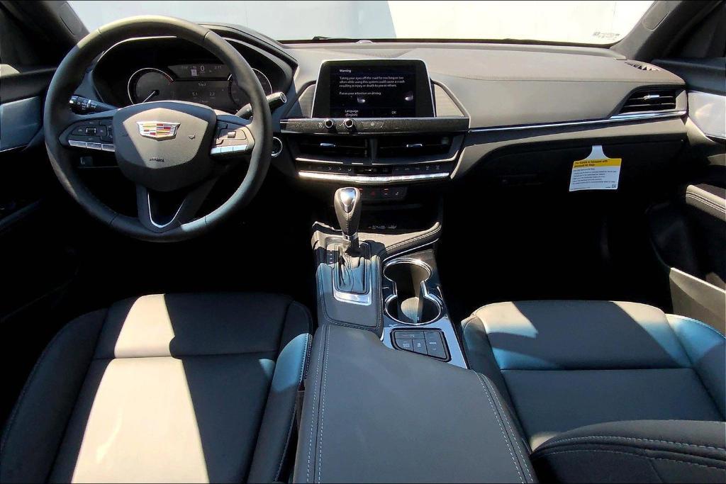 new 2025 Cadillac CT4 car, priced at $38,183