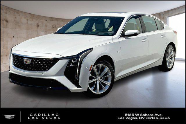 new 2025 Cadillac CT5 car, priced at $55,882