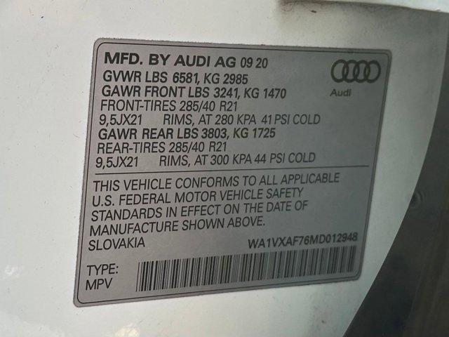 used 2021 Audi Q7 car, priced at $34,498