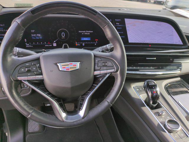 used 2023 Cadillac Escalade car, priced at $78,486