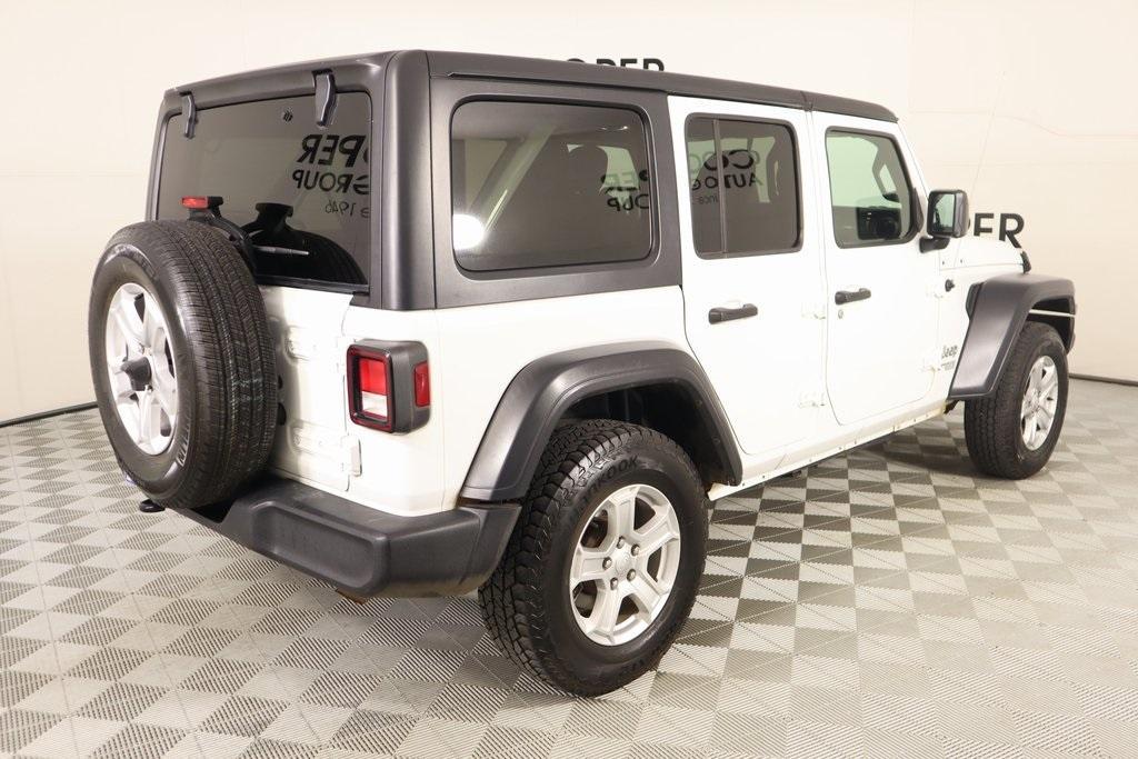 used 2020 Jeep Wrangler Unlimited car, priced at $27,729