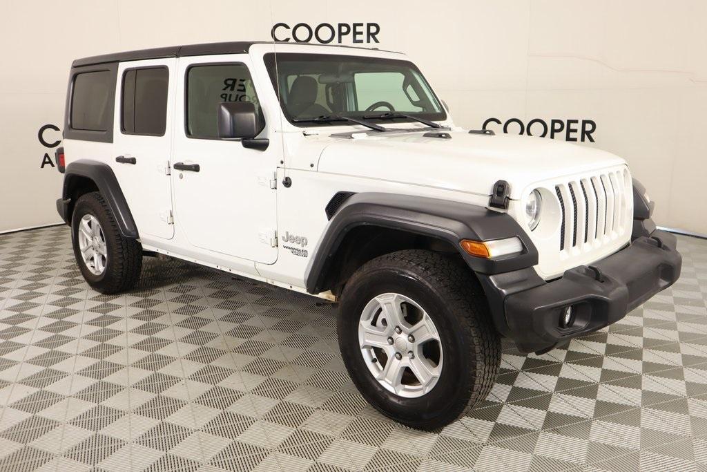used 2020 Jeep Wrangler Unlimited car, priced at $27,729