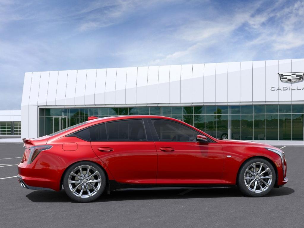 new 2025 Cadillac CT5 car, priced at $48,672