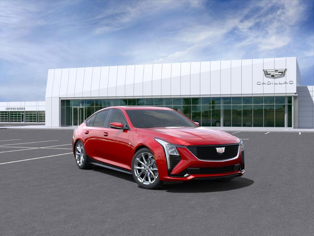 new 2025 Cadillac CT5 car, priced at $48,672
