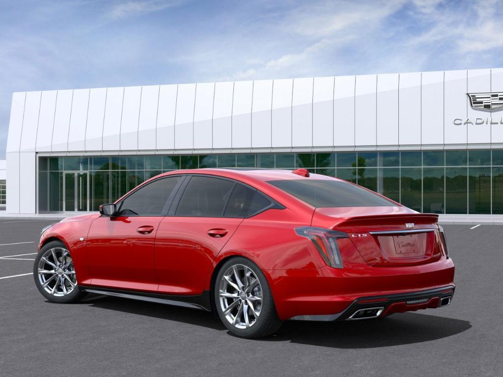 new 2025 Cadillac CT5 car, priced at $48,672