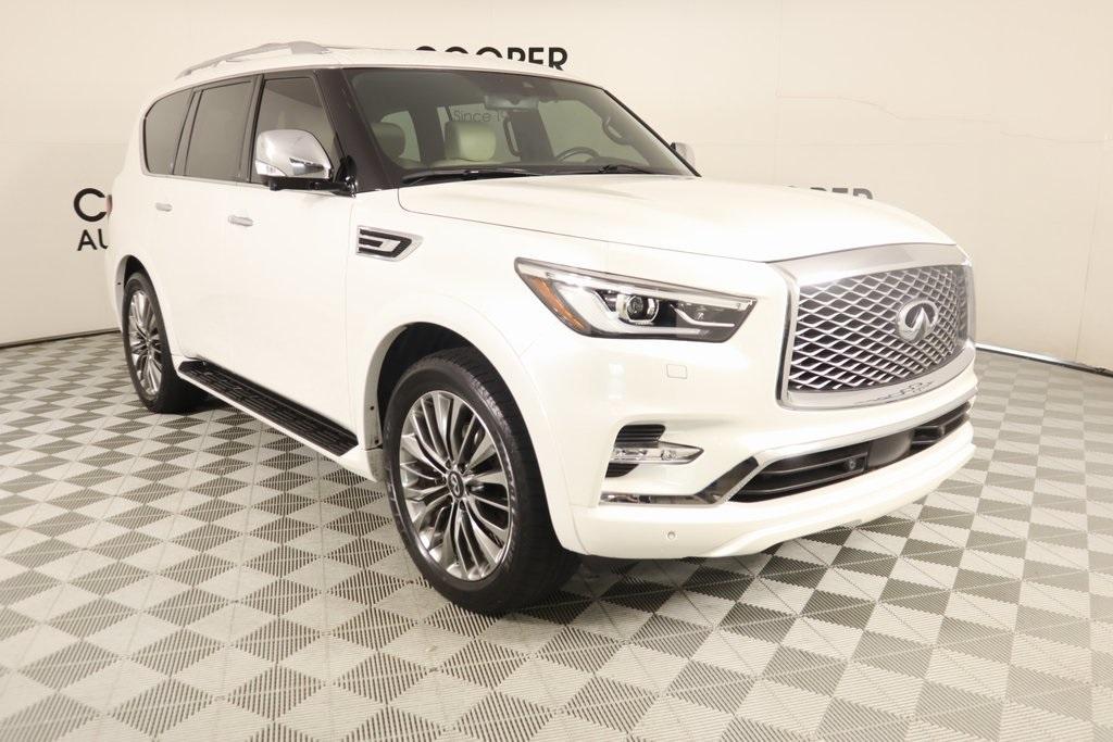 used 2021 INFINITI QX80 car, priced at $45,874
