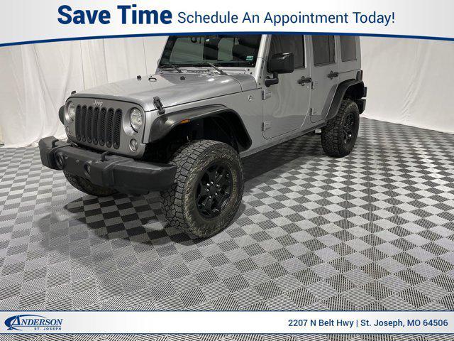 used 2017 Jeep Wrangler Unlimited car, priced at $21,700