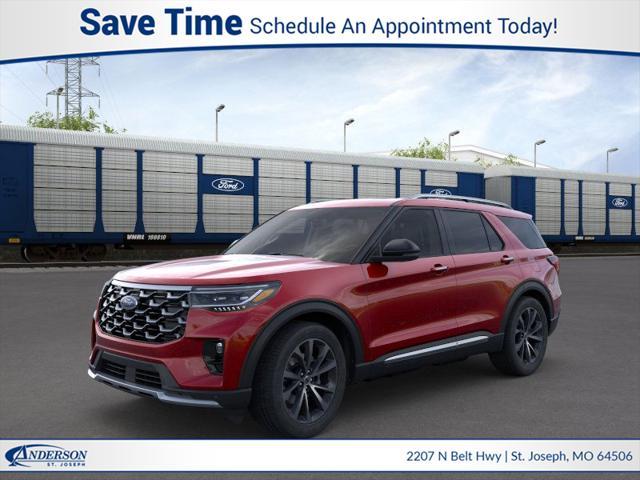 new 2025 Ford Explorer car, priced at $59,955