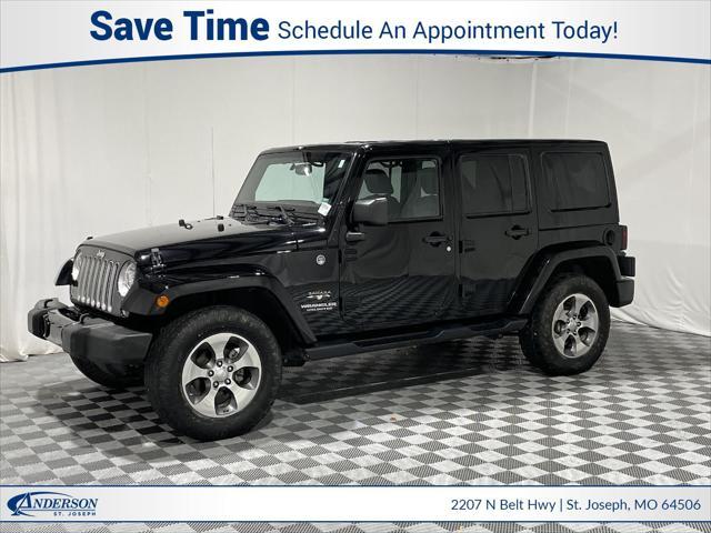 used 2016 Jeep Wrangler Unlimited car, priced at $21,700