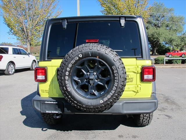 used 2023 Jeep Wrangler car, priced at $35,232