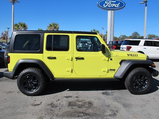 used 2023 Jeep Wrangler car, priced at $35,232