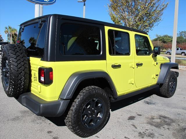 used 2023 Jeep Wrangler car, priced at $35,232