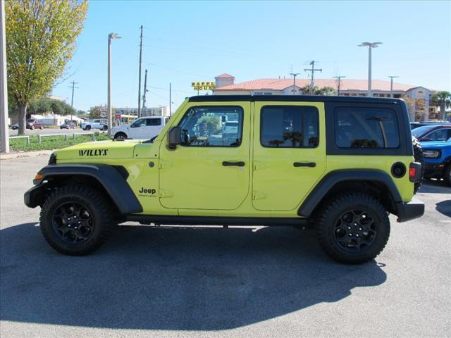 used 2023 Jeep Wrangler car, priced at $35,232