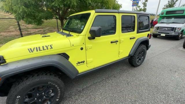 used 2023 Jeep Wrangler car, priced at $37,425