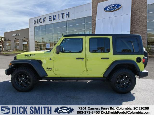 used 2023 Jeep Wrangler car, priced at $34,530