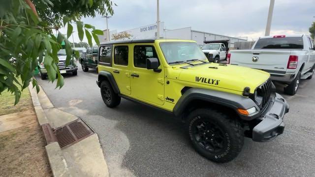 used 2023 Jeep Wrangler car, priced at $37,425