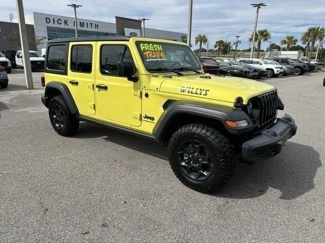 used 2023 Jeep Wrangler car, priced at $36,312