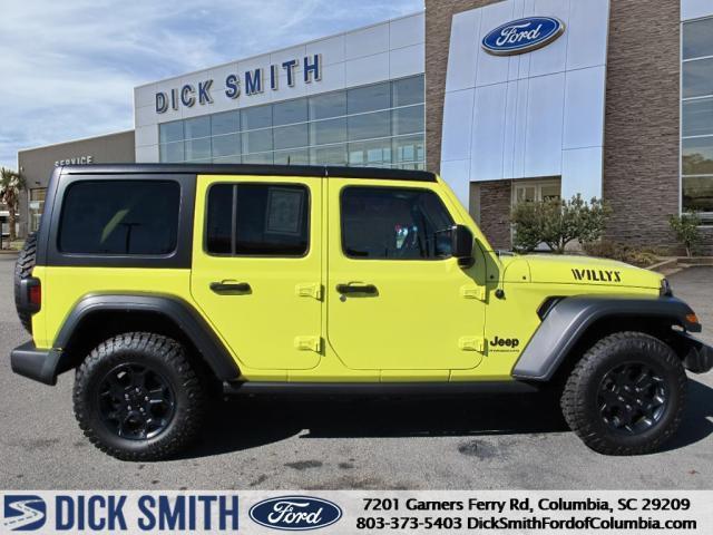 used 2023 Jeep Wrangler car, priced at $34,530