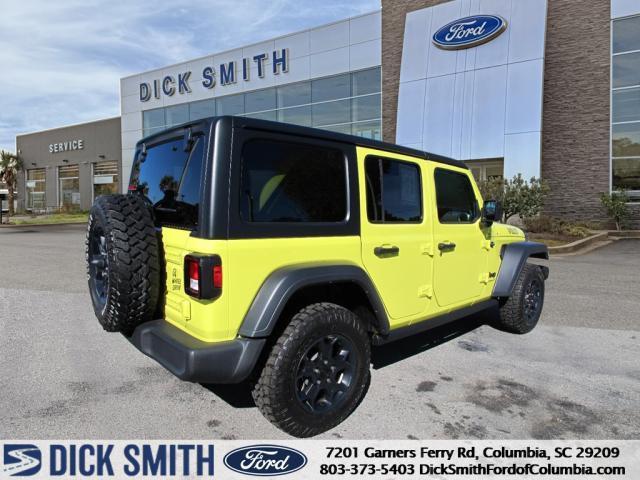 used 2023 Jeep Wrangler car, priced at $34,530