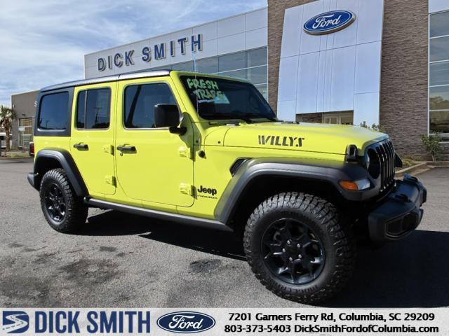 used 2023 Jeep Wrangler car, priced at $34,530