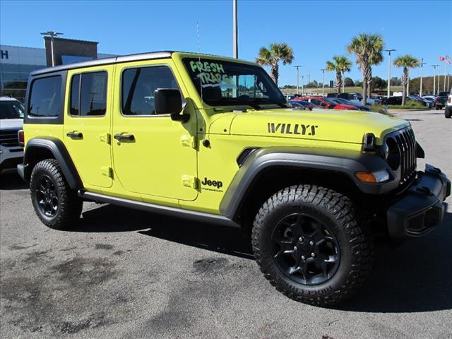 used 2023 Jeep Wrangler car, priced at $35,232