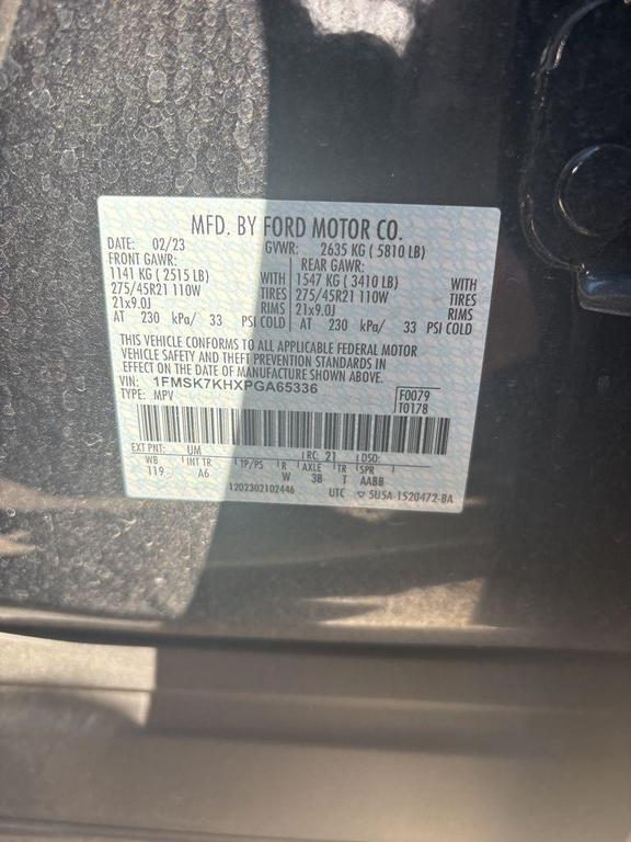 used 2023 Ford Explorer car, priced at $33,215