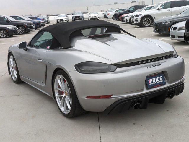 used 2022 Porsche 718 Spyder car, priced at $115,089