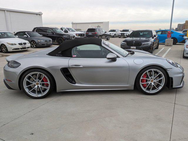 used 2022 Porsche 718 Spyder car, priced at $115,089