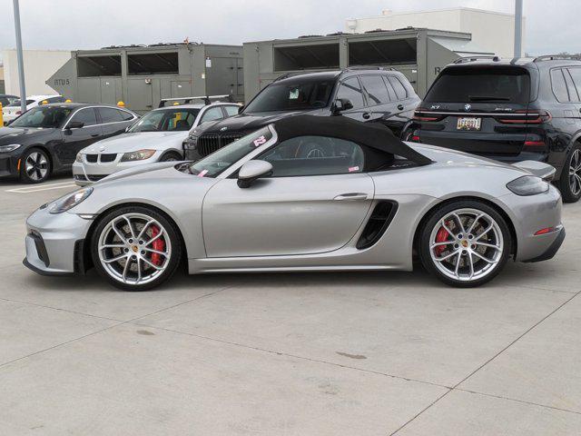 used 2022 Porsche 718 Spyder car, priced at $115,089