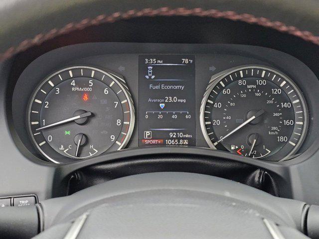 used 2022 INFINITI Q60 car, priced at $45,892
