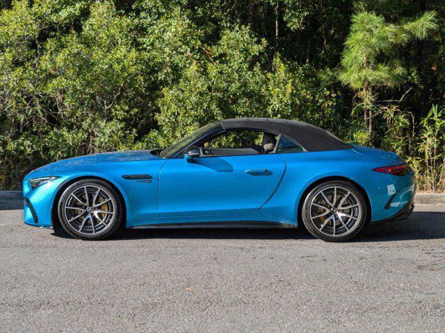 used 2022 Mercedes-Benz AMG SL 63 car, priced at $120,000