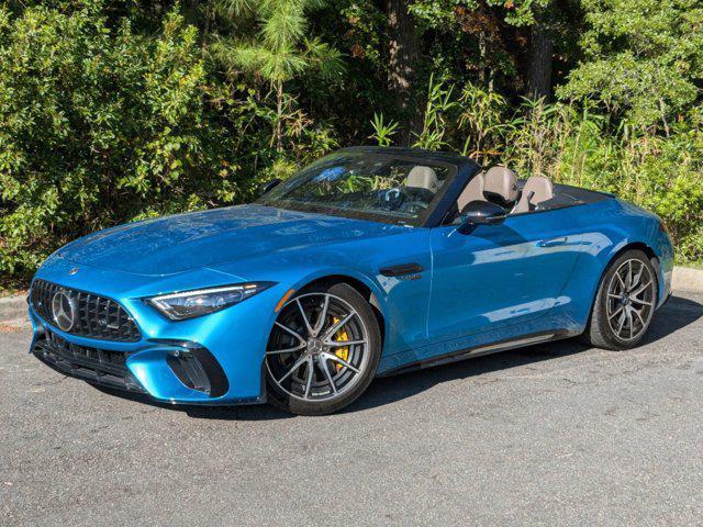 used 2022 Mercedes-Benz AMG SL 63 car, priced at $120,000