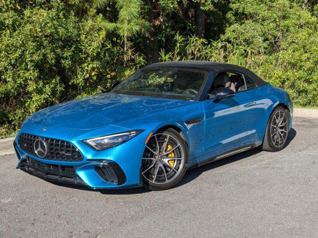 used 2022 Mercedes-Benz AMG SL 63 car, priced at $125,905