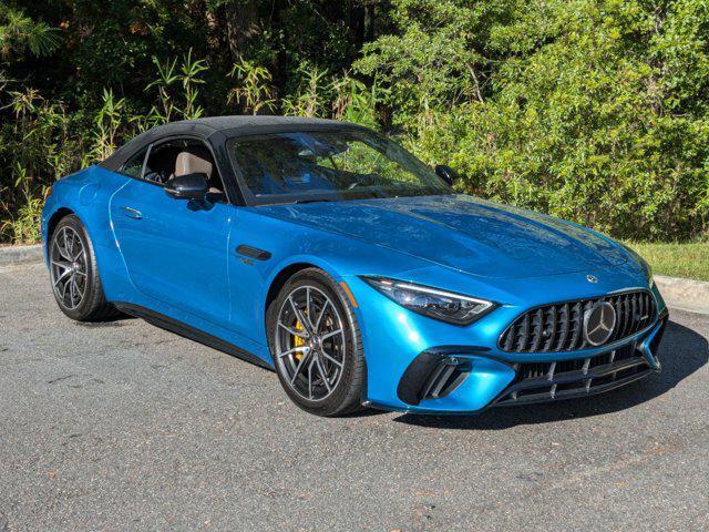 used 2022 Mercedes-Benz AMG SL 63 car, priced at $125,905